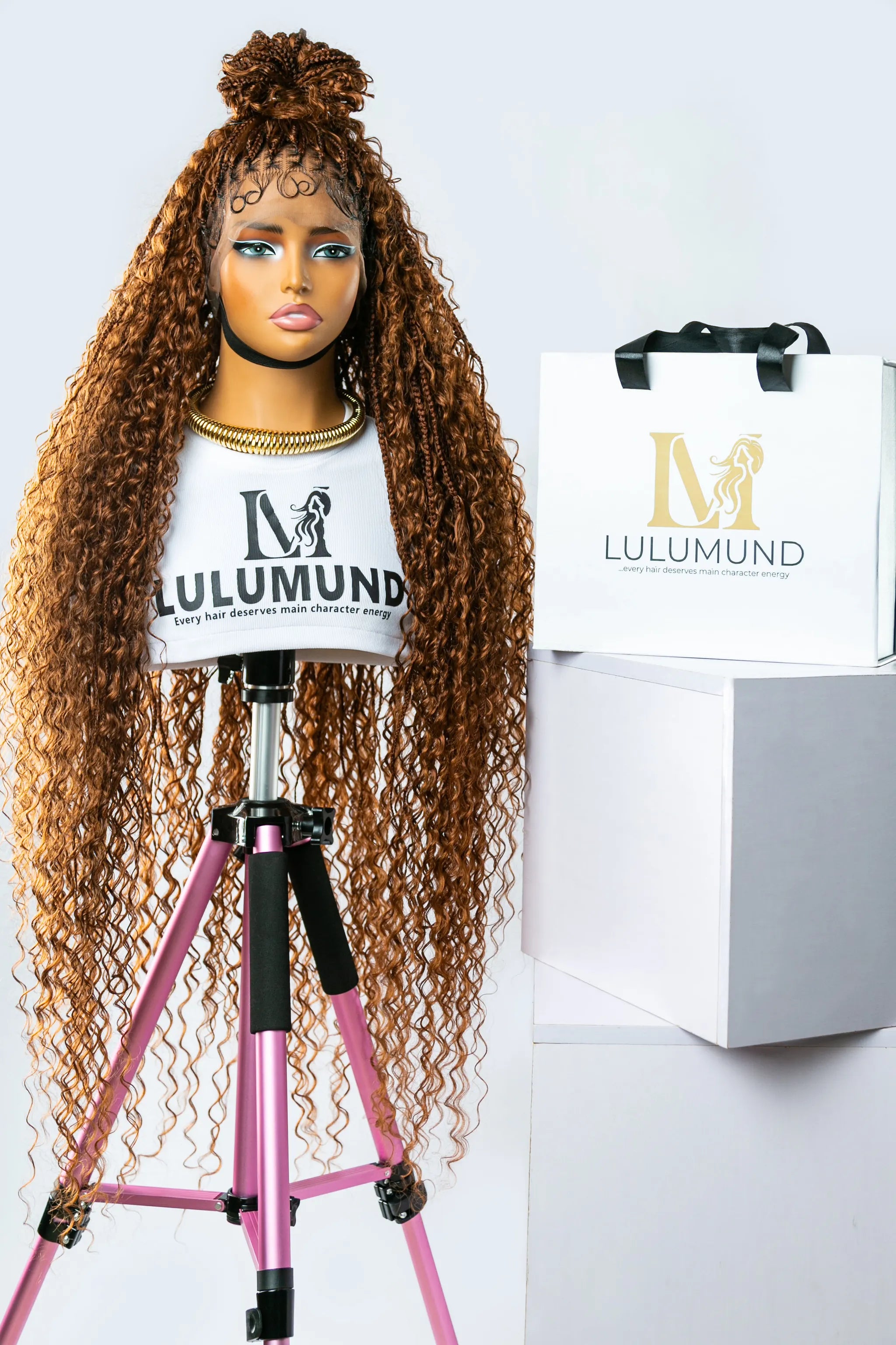 Knotless Boho Braided Unit