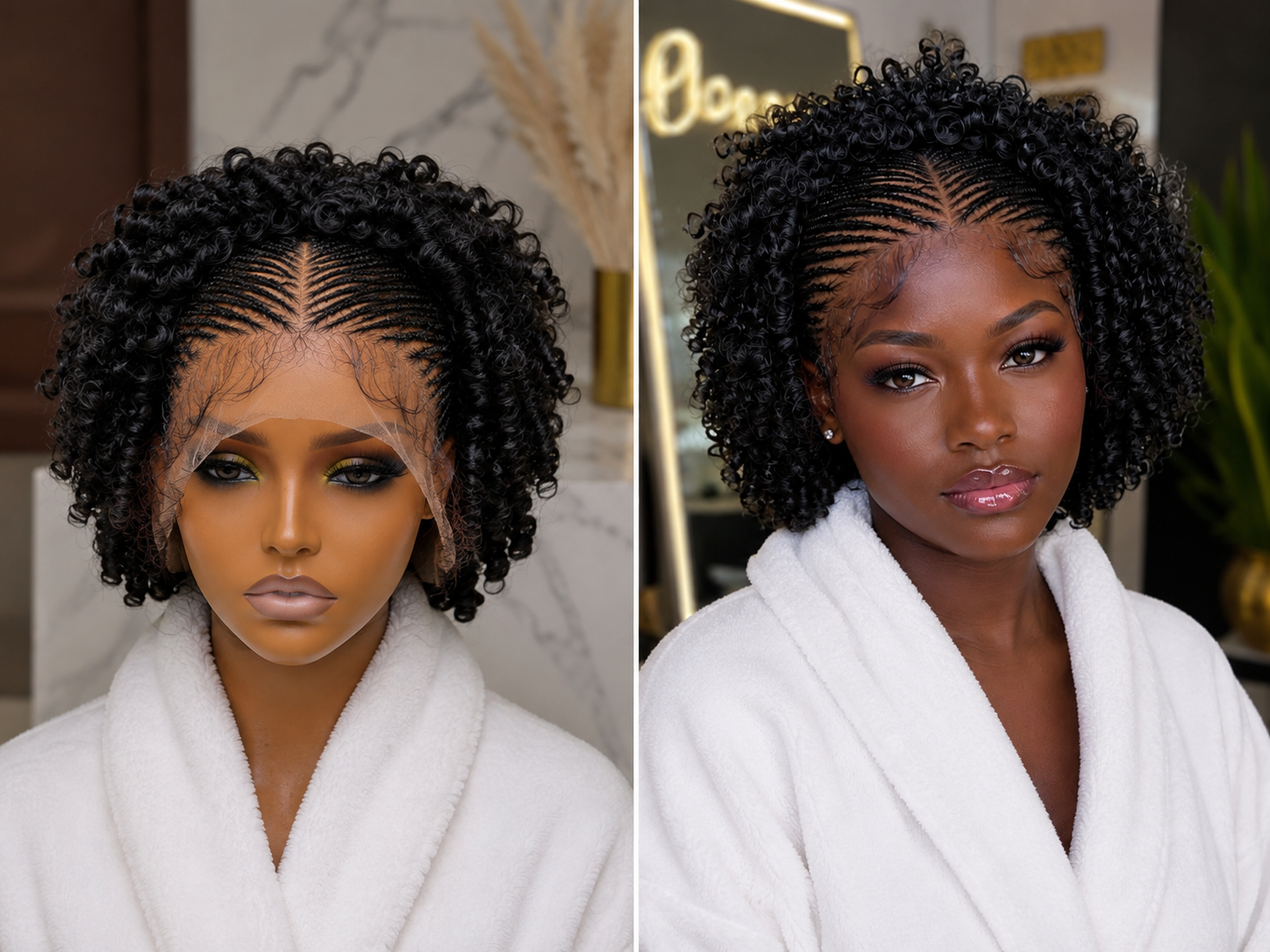 Cornrows Curls