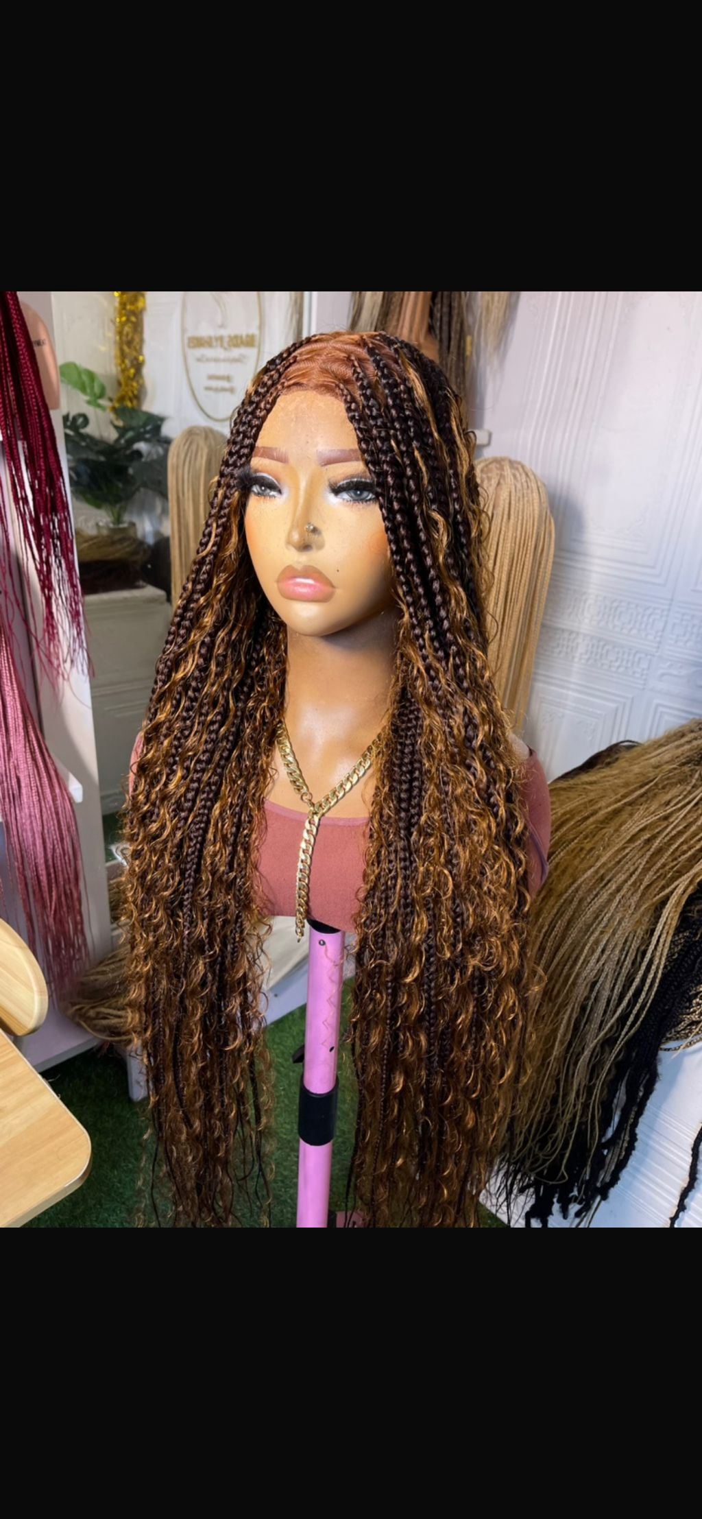 100% Human Hair Boho Braids