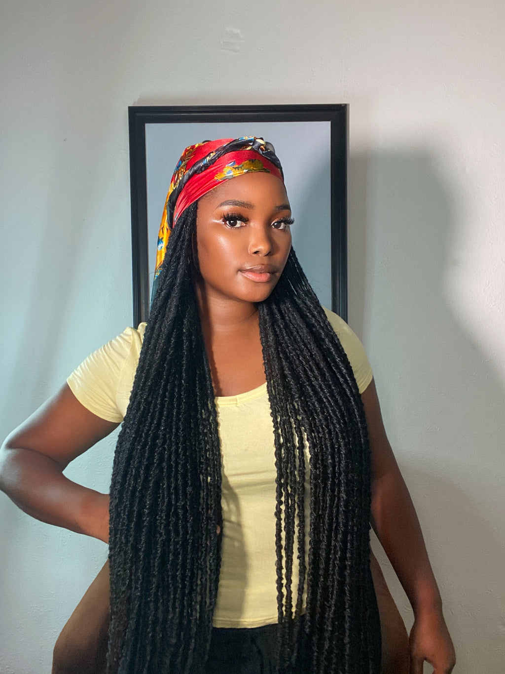 Braided Wig Scarf Lulu USA 22