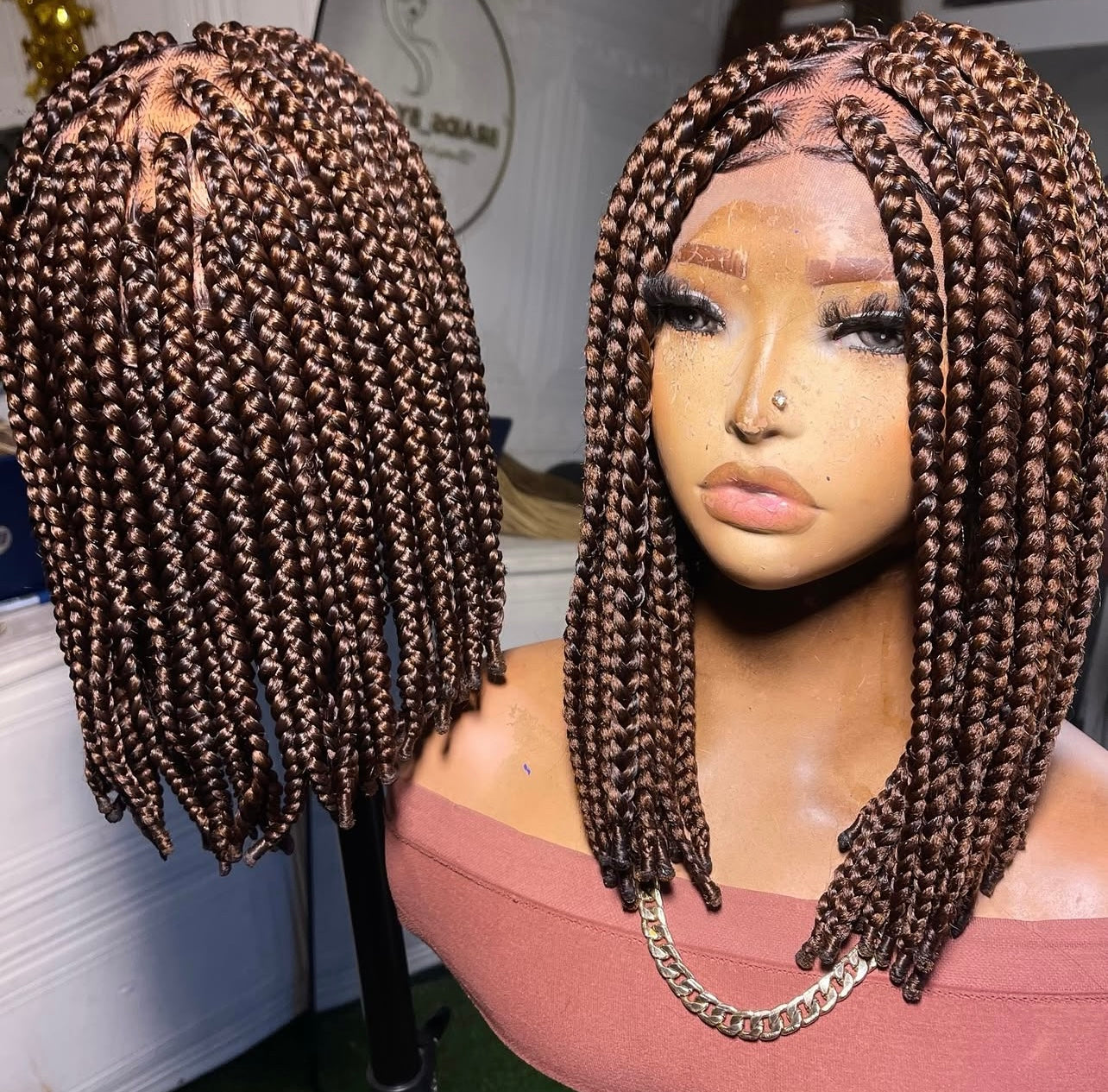 Braided Bob Wig