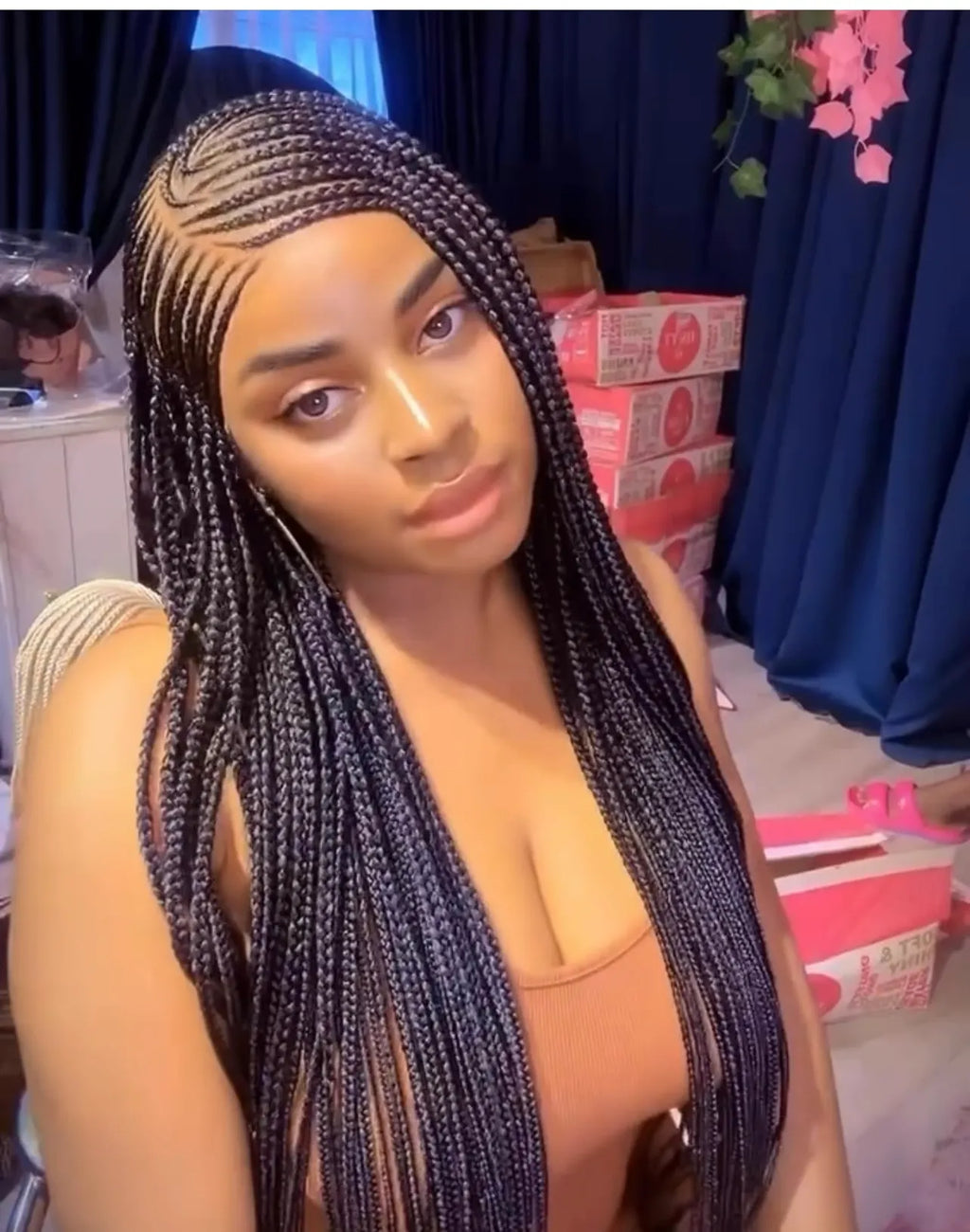 Stylish Ghana Braided Long Unit