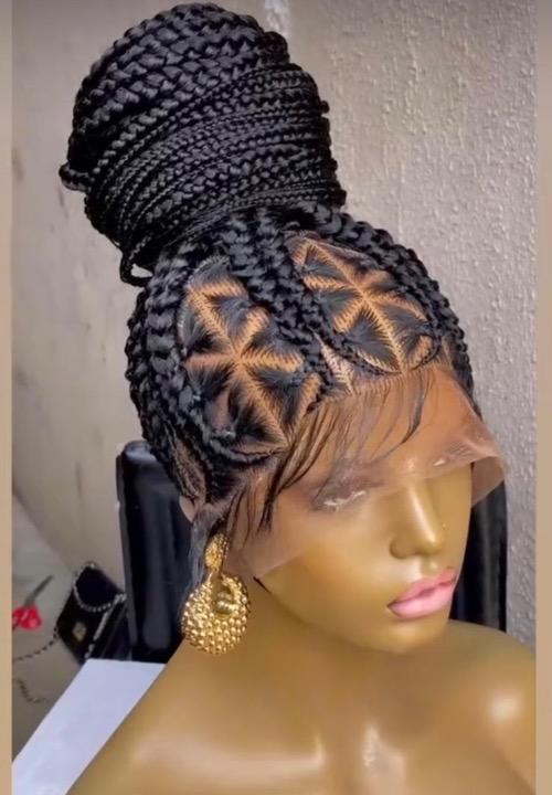 Star Crown High Bun Wig
