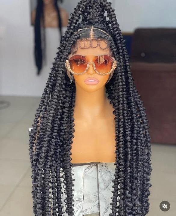 Butterfly Braids High Pony Wig