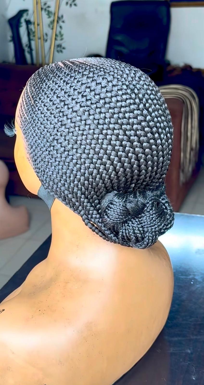 Classic Conrows Braided wig-Glueless