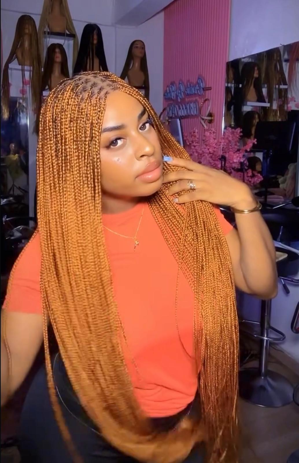 Ginger Knotless Braided Wig